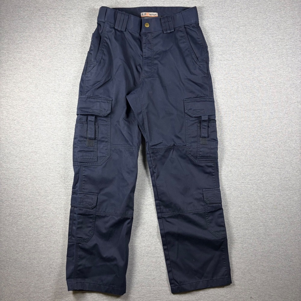 5.11 Tactical EMS Cargo Pants Mens 30x34 (Fits 30x30) Blue Cotton Canvas Utility
